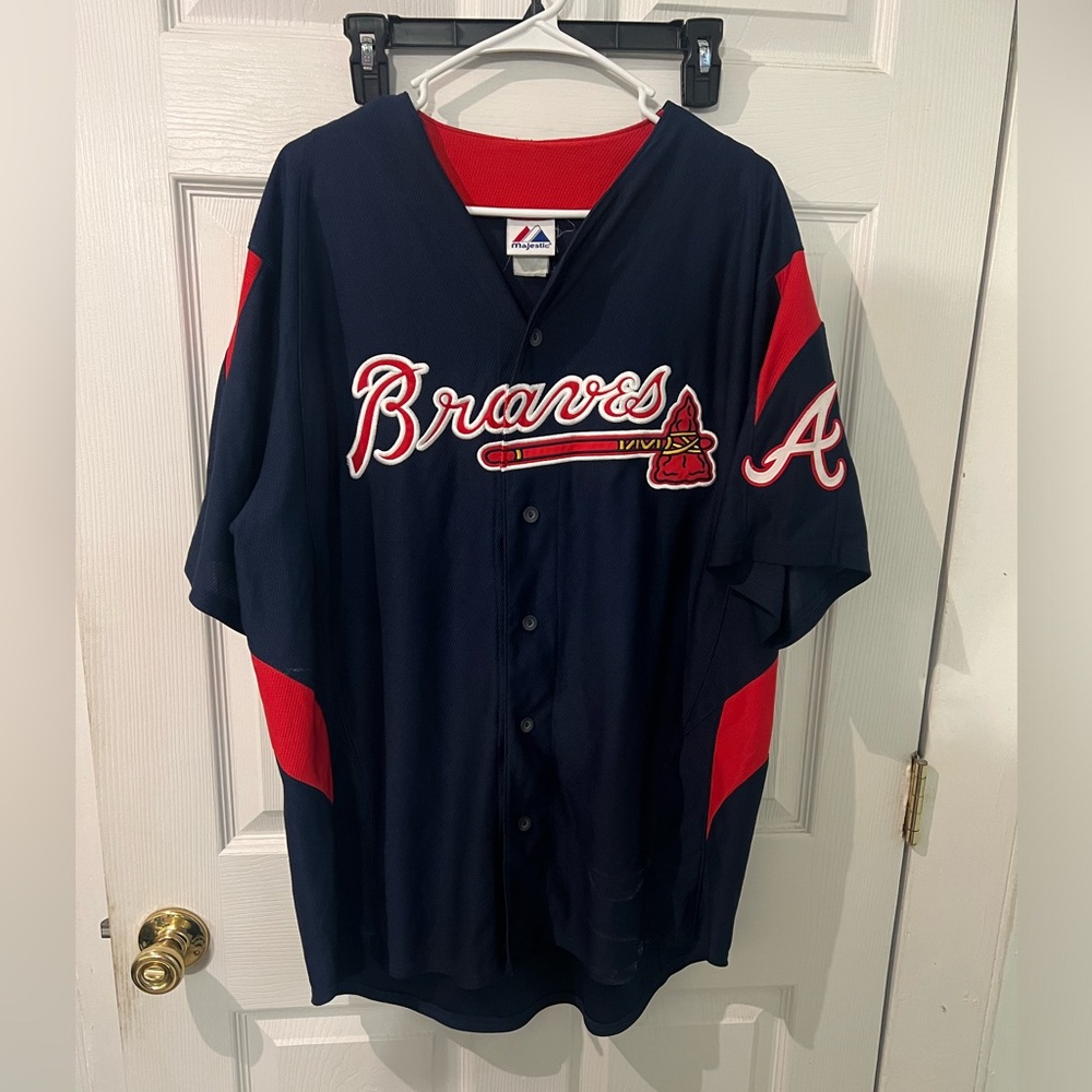 Majestic Authentic Collection Atlanta Braves Stitched Jersey

Mens Size L